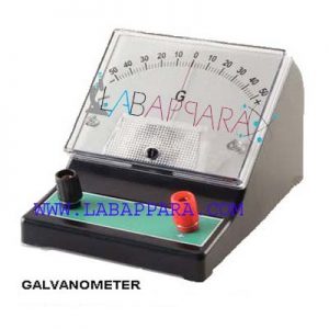 GALVANOMETER, Physics Equipments, scientific equipments, educational instrument supplier, measuring equipment, Laboratory equipment suppliers, lab glass equipment manufacturers, laboratory wooden equipment, science instruments manufacturer, supplier, exporter.