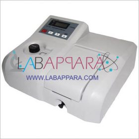 Single Beam UV Vis Spectrophotometer, manufacturer, exporter, supplier, distributor, ambala, india.