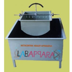 Metacentric Height Apparatus,Physics instrument, scientific equipments, educational instrument supplier, laboratory equipment manufacturers, Testing Lab Equipment, lab measuring instruments, Laboratory equipment suppliers,