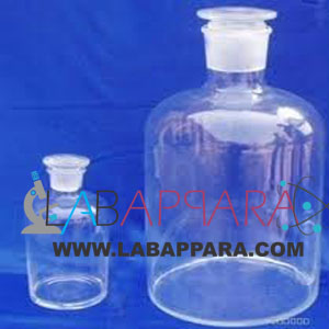 reagent bottle narrow mouth, laboratory glassware, borosilicate glass, chemistry lab instruments, Scientific laboratory Instruments, Educational Instruments, Testing Lab Equipment, lab measuring instruments, laboratory equipments, scientific instrument exporters, school laboratory instruments